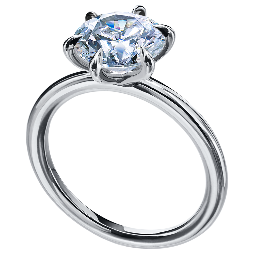 Claw set Wedding ring | Temple & Grace AU